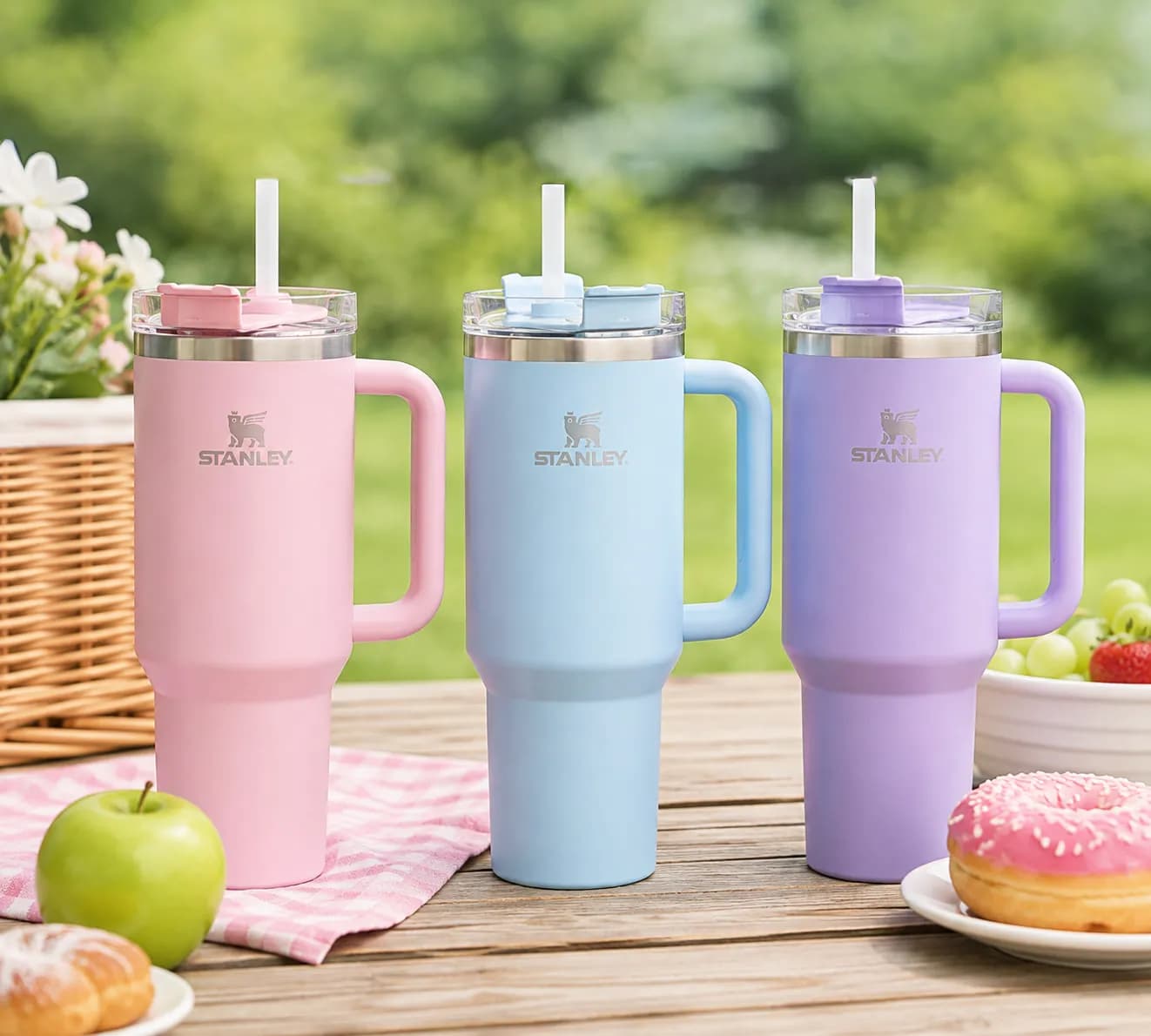Colección de vasos personalizados preparada para producción
